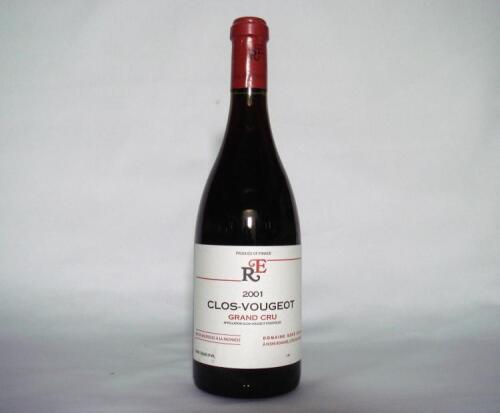 (1) 2001 Domaine Rene Engel Clos Vougeot Grand Cru, Cote de Nuits