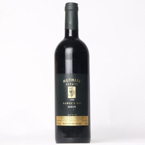 (1) 1998 Huthlee Estate Merlot, Hawkes Bay