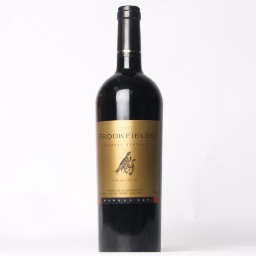 (1) 1997 Brookfields Reserve Gold Label Cabernet Sauvignon/Merlot, Hawkes Bay