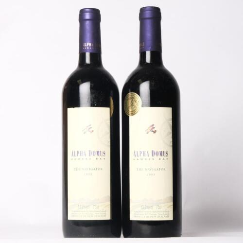 (2) 1999 Alpha Domus The Navigator Merlot/Cabernet Sauvignon, Hawkes Bay