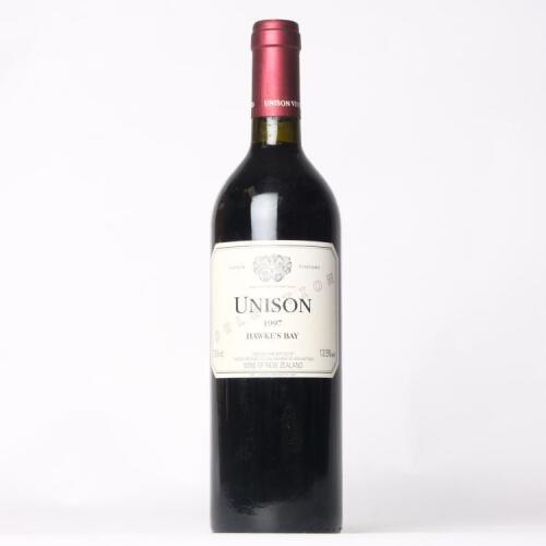 (1) 1997 Unison Vineyard Unison Selection Red, Gimblett Gravel