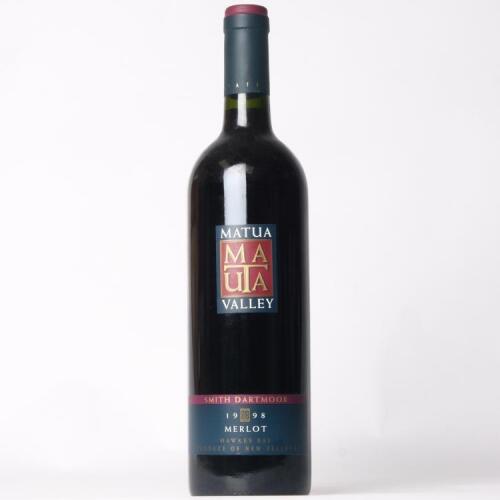 (1) 1998 Matua Smith Dartmoor Merlot, Hawkes Bay