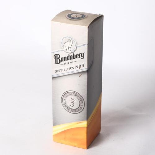 (1) Bundaberg Distiller's No. 3 Rum 43% abv 700ml, Queensland Australia