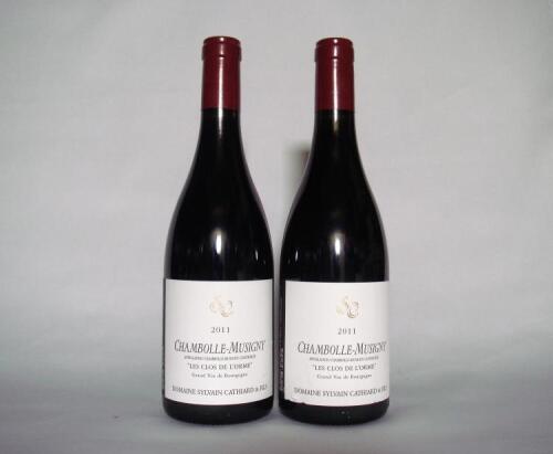 (2) 2011 Domaine Sylvain Cathiard Chambolle Musigny Clos d'Orme, Cote de Nuits