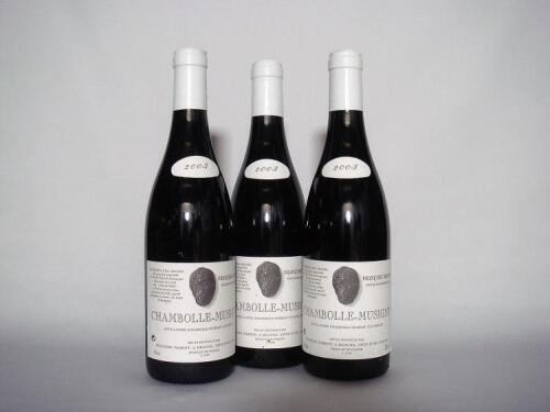 (3) 2003 Francois Parent Chambolle Musigny, Cote de Nuits
