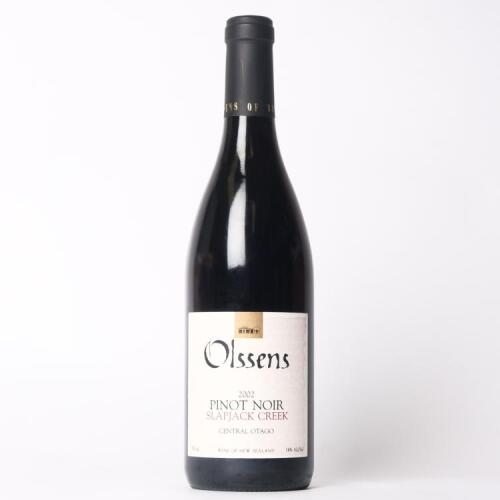 (1) 2002 Olssen's Slapjack Creek Pinot Noir, Central Otago