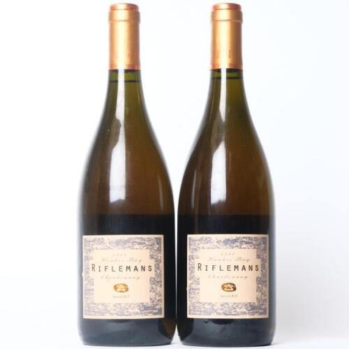 (2) 1997 Sacred Hill Riflemans Chardonnay, Hawkes Bay