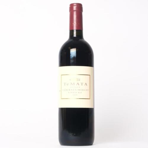 (1) 2000 Te Mata Estate Cabernet Sauvignon/Merlot, Hawkes Bay
