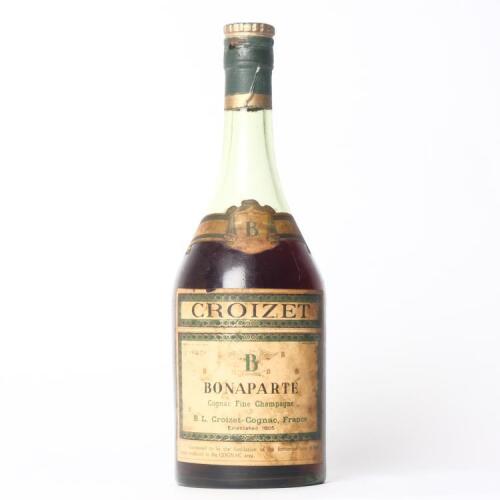 (1) B.L Croizet Bonaparte Cognac C. 1940s