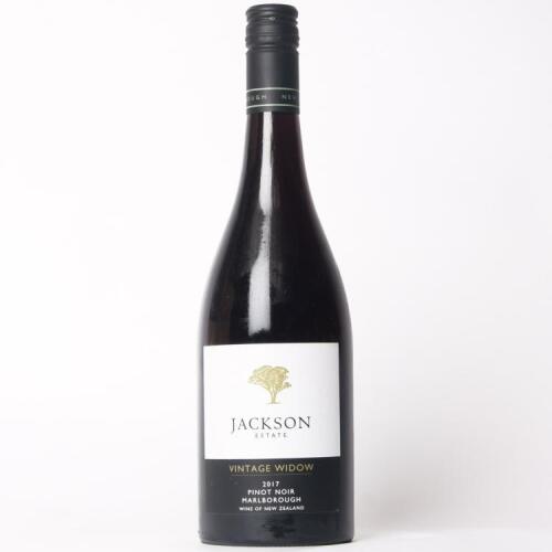 (1) 2017 Jackson Estate Vintage Widow Pinot Noir, Marlborough