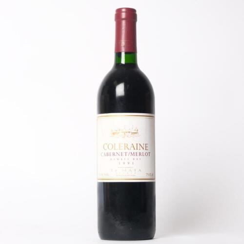 (1) 1991 Te Mata Estate Coleraine, Hawkes Bay