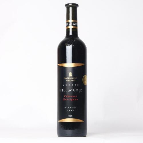 (1) 2001 Rosemount Estate Hill Of Gold Shiraz, Mudgee NSW