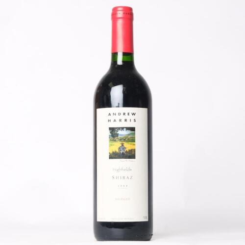 (1) 2004 Andrew Harris Highfields Shiraz, Mudgee NSW