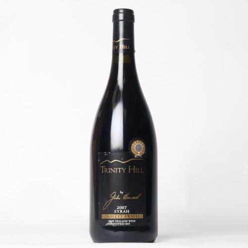 (1) 2007 Trinity Hill Black Label Syrah, Hawkes Bay
