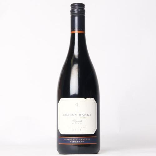 (1) 2007 Craggy Range Block 14 Syrah, Gimblett Gravels