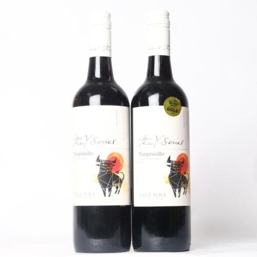 (2) 2018 Yalumba Y Series Tempranillo, South Australia
