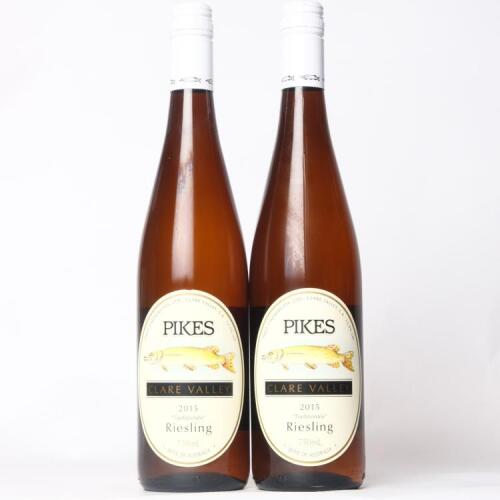 (2) 2015 Pikes Riesling, Clare SA