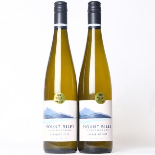 (2) 2022 Mount Riley Wines Albarino, Marlborough
