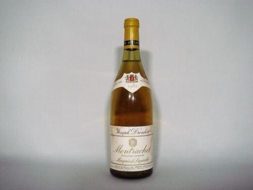 (1) 1982 Joseph Drouhin Montrachet Marquis de Laguiche Grand Cru, Cote de Beaune