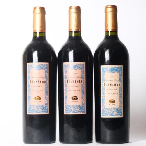 (3) 1998 Sacred Hill Helmsman Cabernet Sauvignon/Merlot, Gimblett Gravels