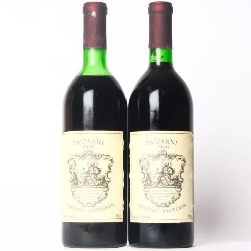 (2) 1980 Taltarni Cabernet Sauvignon, Moonambel VIC