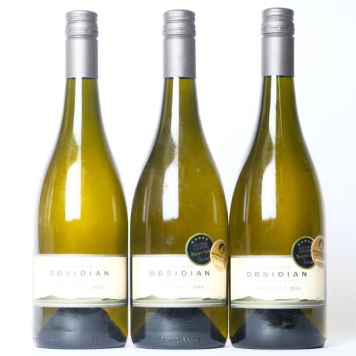 (3) 2013 Obsidian Estate Viognier, Waiheke