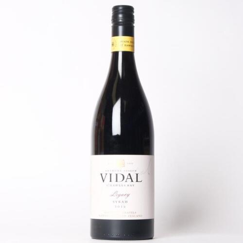 (1) 2019 Vidal Estate Legacy Series Syrah, Gimblett Gravels