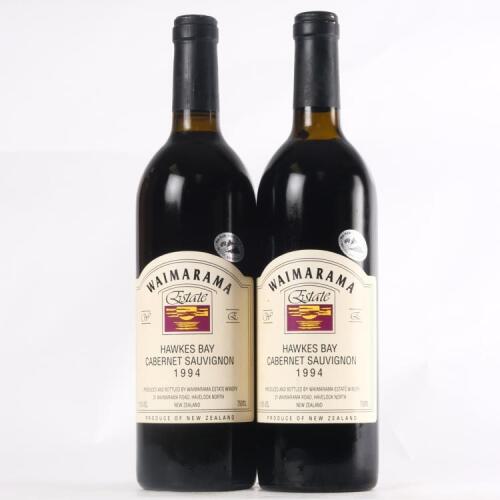 (2) 1994 Waimarama Estate Cabernet Sauvignon, Hawkes Bay