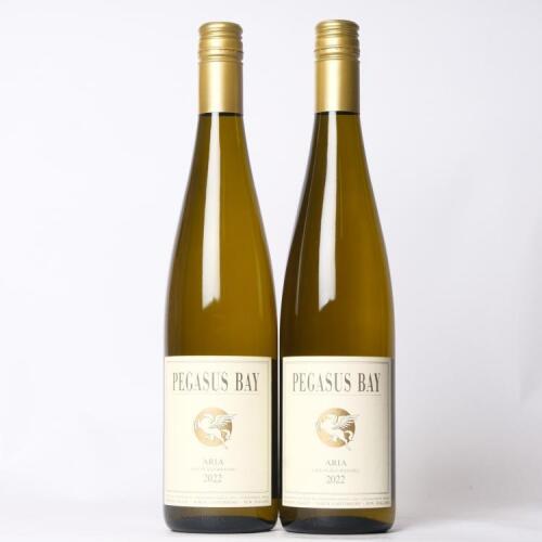 (2) 2022 Pegasus Bay Aria Late Picked Riesling, Waipara