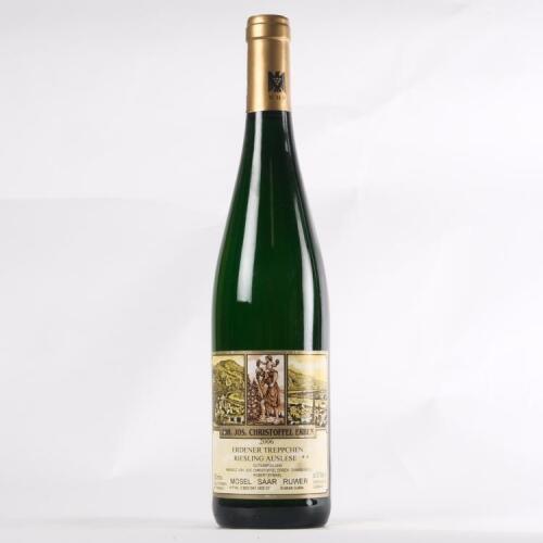 (1) 2006 Joh Jos Christoffel Erben Erdener Treppchen Riesling Auslese, Mosel Saar Ruwer