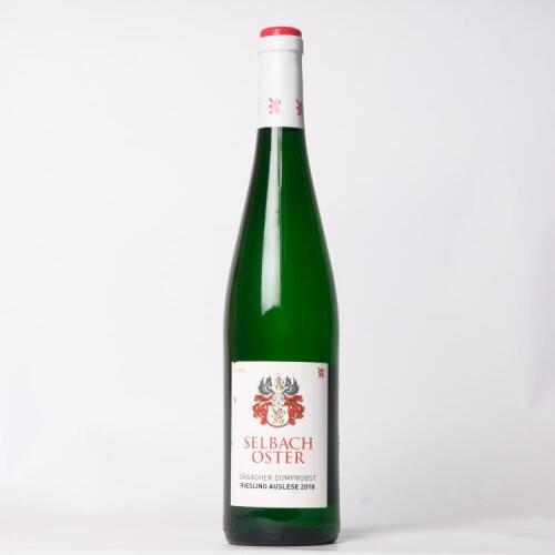 (1) 2018 Selbach Oster Graacher Domprobst Riesling Auslese, Mosel Saar Ruwer