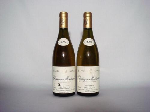 (2) 2002 Domaine Blain-Gagnard Chassange-Montrachet, Cote de Beaune