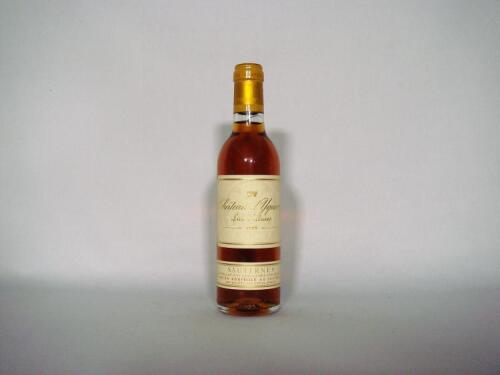 (1) 1995 Chateau d'Yquem 375ml, Sauternes