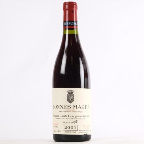 (1) 2001 Domaine Comte Georges de Vogue Bonnes-Mares Grand Cru, Cote de Nuits