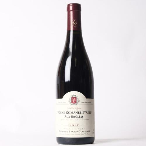 (1) 2017 Domaine Bruno Clavelier Aux Brulees Vieilles Vignes Vosne-Romanee 1er Cru, Cote de Nuits