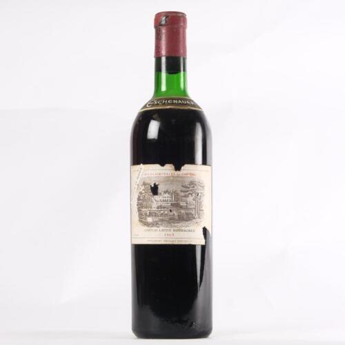 (1) 1969 Chateau Lafite Rothschild 1er Cru Classe, Pauillac