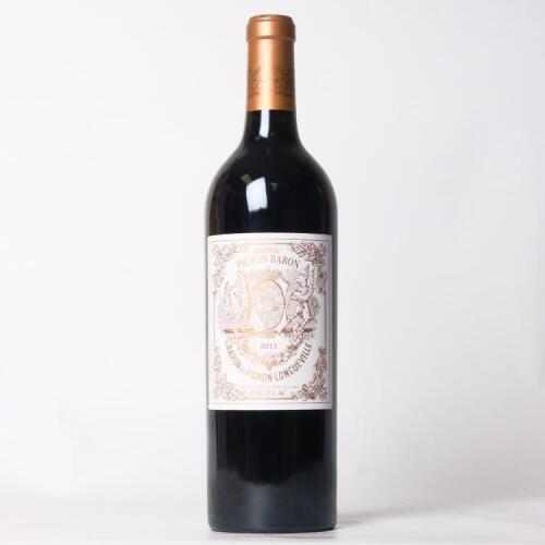 (1) 2013 Chateau Pichon Longueville Baron de Pichon Longueville 2eme Cru Classe, Pauillac