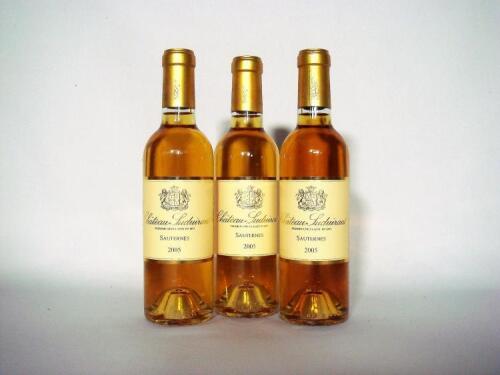 (3) 2005 Chateau Suduiraut (375ml), Sauternes