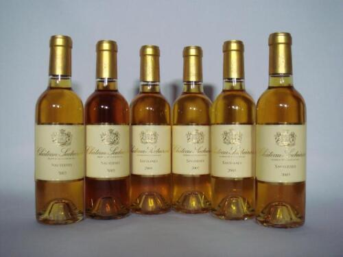 (6) 2005 Chateau Suduiraut (375ml), Sauternes