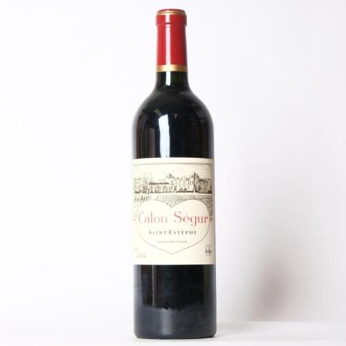 (1) 2012 Chateau Calon Segur 3eme Cru Classe, St Estephe