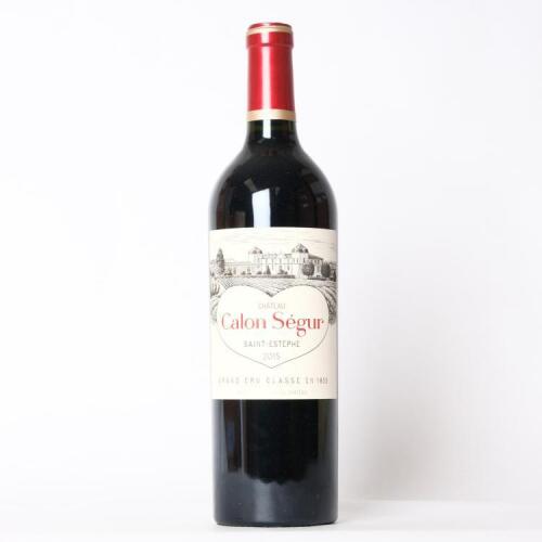 (1) 2015 Chateau Calon Segur 3eme Cru Classe, St Estephe
