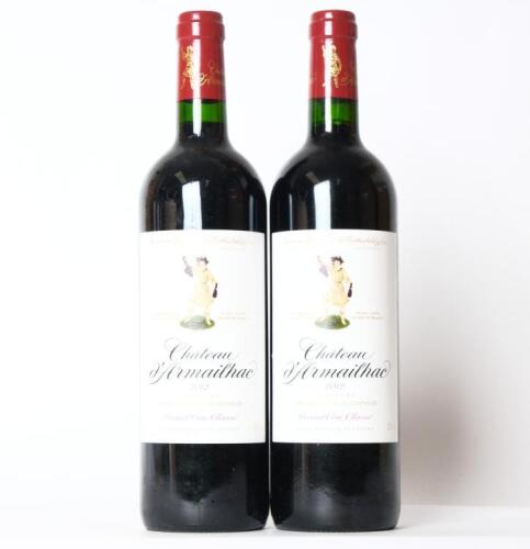 (2) 2012 Chateau d'Armailhac 4eme Cru Classe, Pauillac