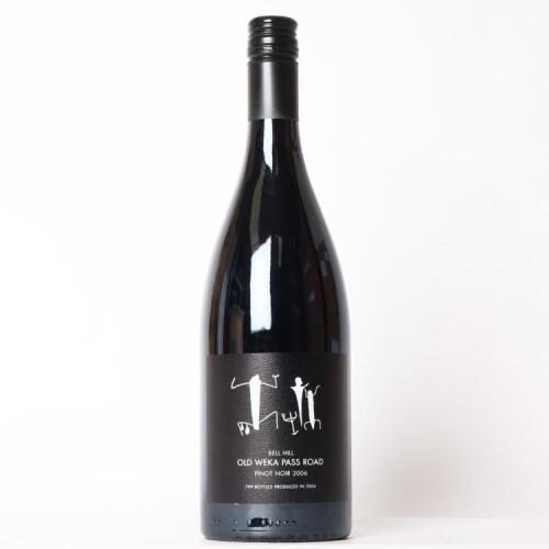 (1) 2006 Bell Hill Old Weka Pass Road Pinot Noir, Waikari