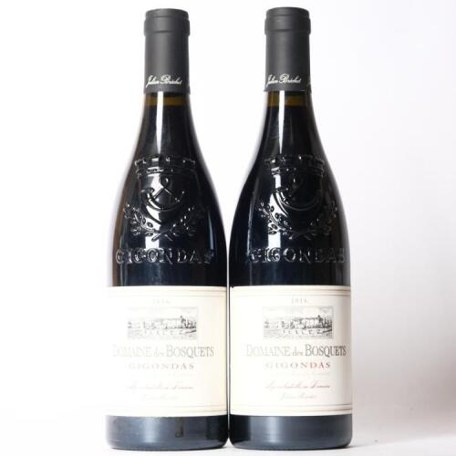 (2) 2016 Domaine des Bosquets Gigondas
