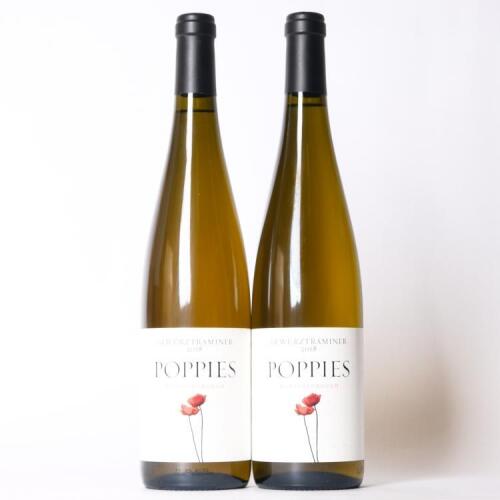 (2) 2018 Poppies Gewurztraminer, Martinborough