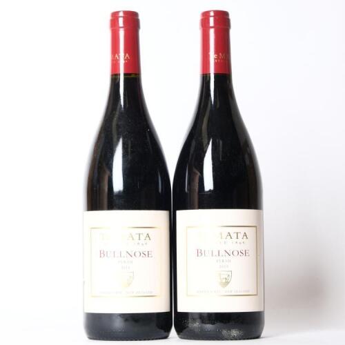 (2) 2015 Te Mata Estate Syrah Bullnose, Hawkes Bay