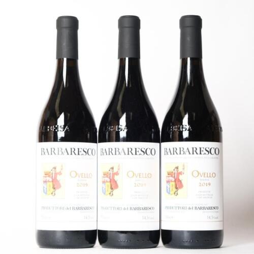 (3) 2019 Produttori del Barbaresco Riserva Ovello, Piedmont