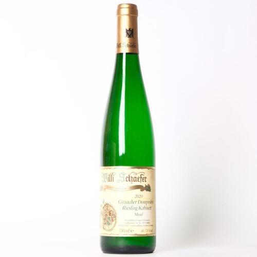(1) 2020 Willi Schaefer Graacher Domprobst Riesling Kabinett #3, Mosel Saar Ruwer