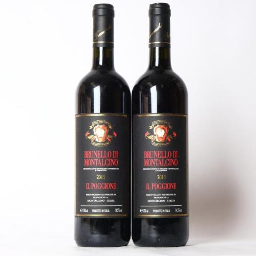 (2) 2015 Il Poggione Brunello di Montalcino, Tuscany