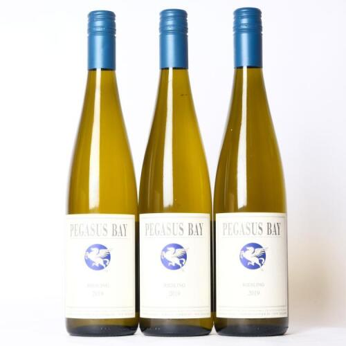 (3) 2019 Pegasus Bay Riesling, Waipara